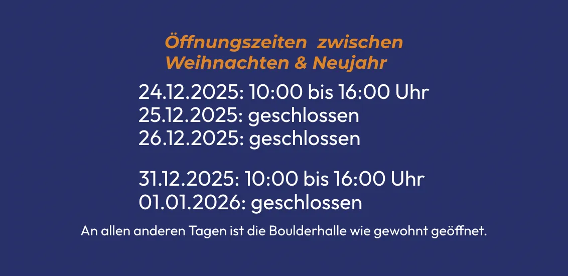 Oeffnungszeiten Weihnachten und Neujahr