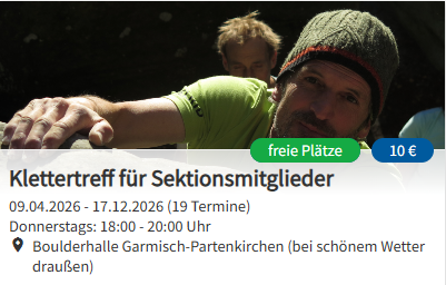 Boulderhalle Klettertreff Bild